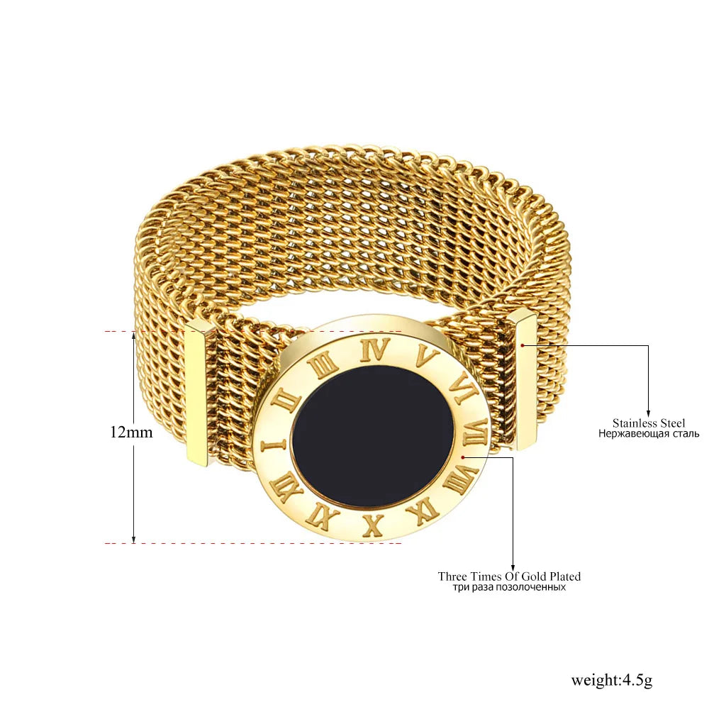 ROMAN NUMERAL RING