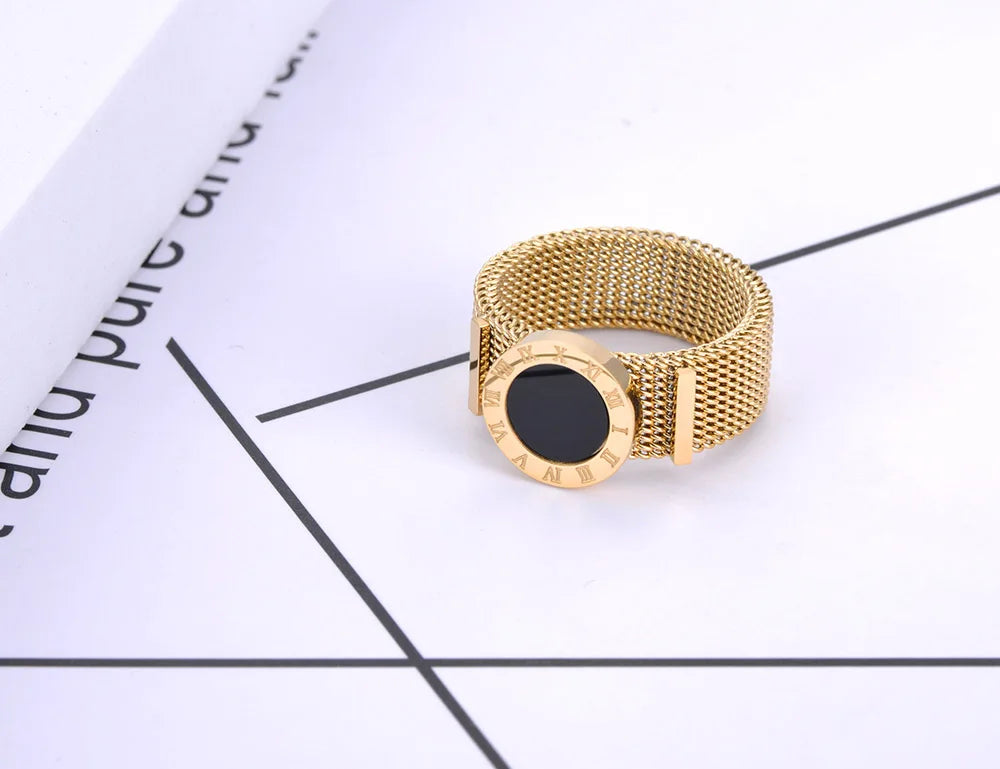 ROMAN NUMERAL RING