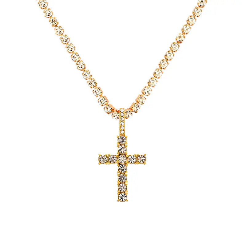 CROSS PENDANT NECKLACE