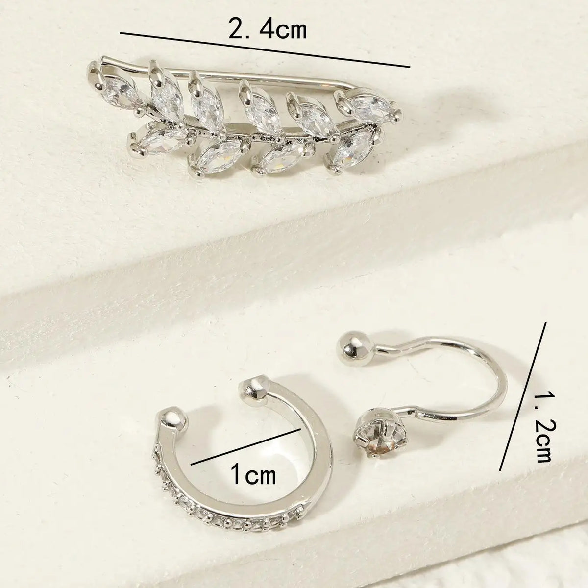 ATHENS EARRING SET (PIERCELESS)