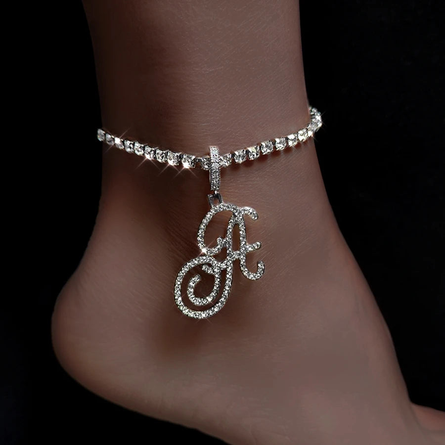A-Z ICED ME OUT TENNIS ANKLET