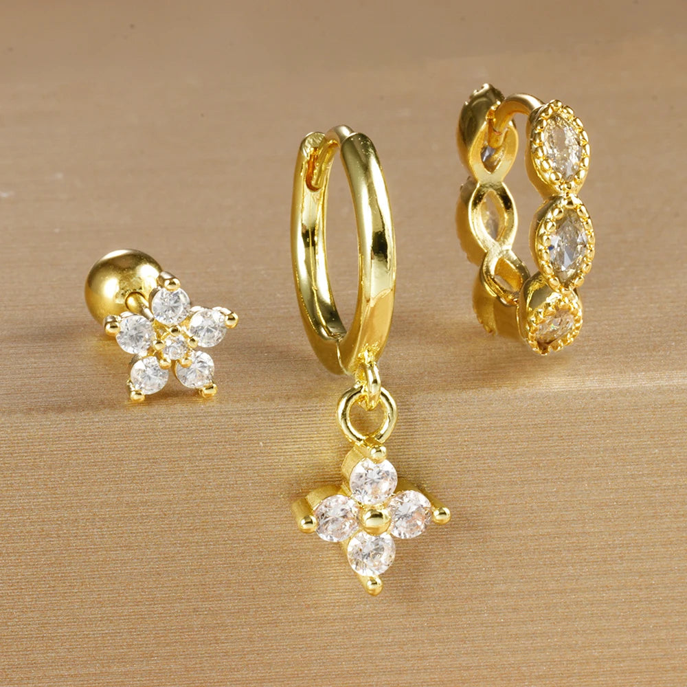 SHOWSTOPPER 3PC EARRINGS SET