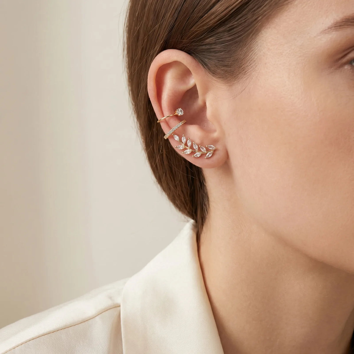 ATHENS EARRING SET (PIERCELESS)