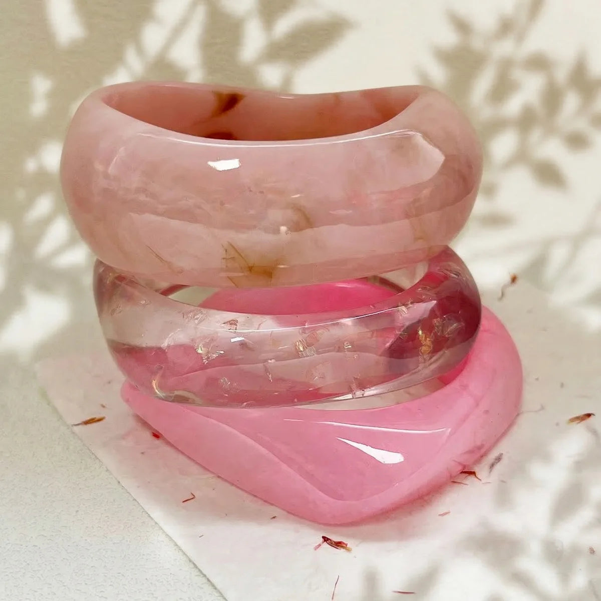 SOFT GIRL  RESIN BANGLE