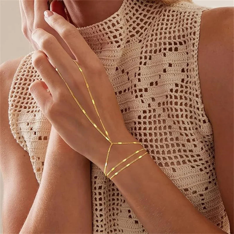 CHECK PLEASE! FINGER BRACELET