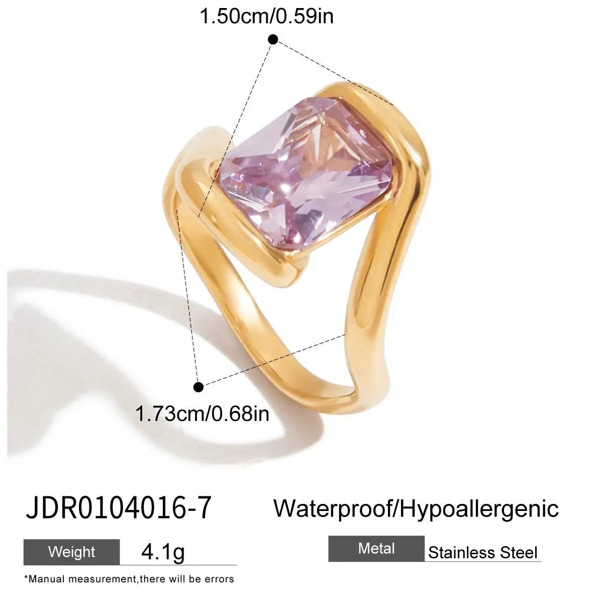 LUCKY LOVE  LAYERED RING