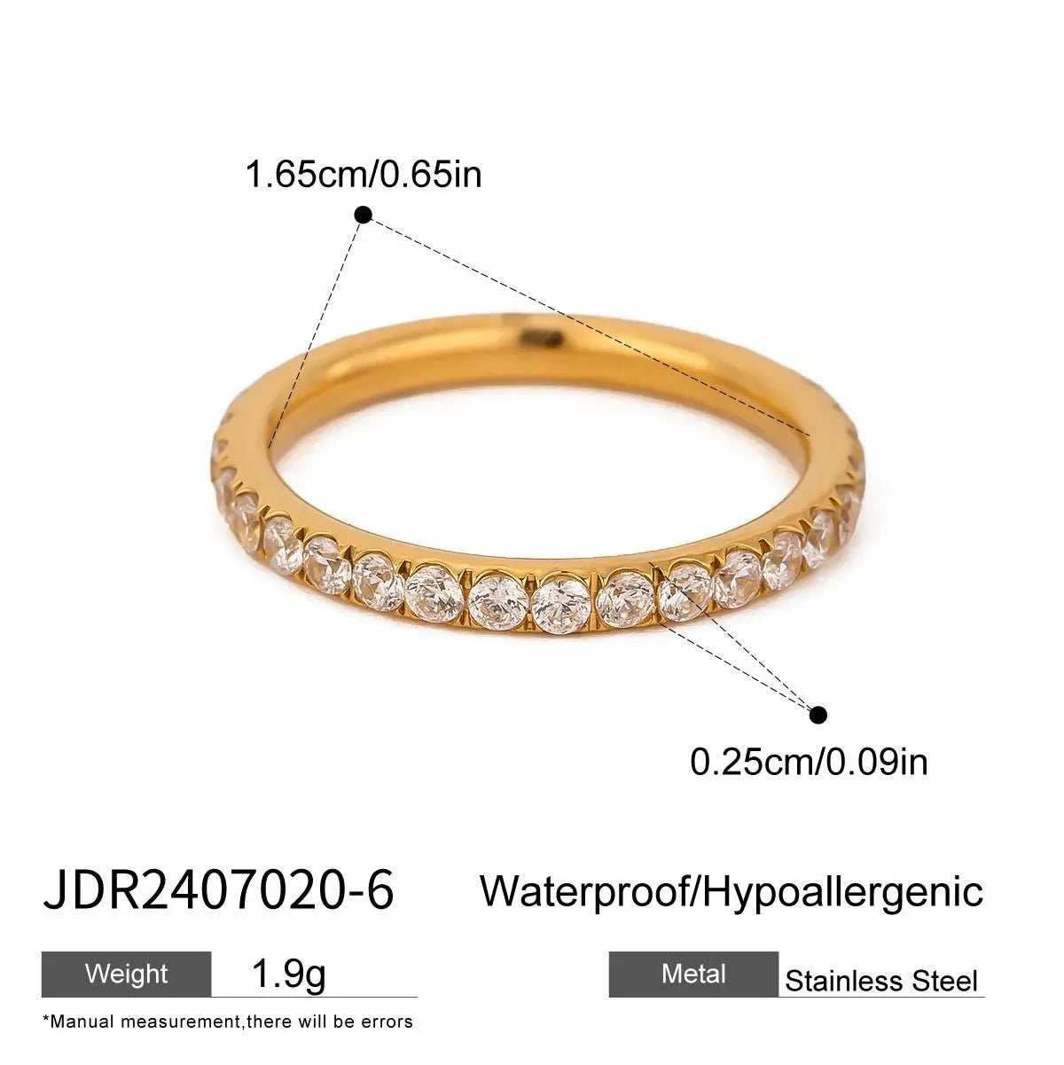 LUCKY LOVE  LAYERED RING