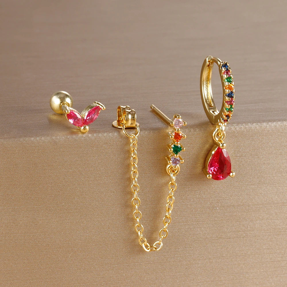 SHOWSTOPPER 3PC EARRINGS SET