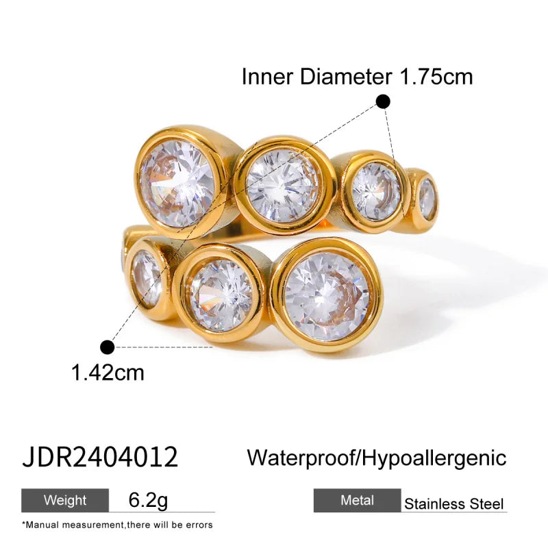 LUCKY LOVE  LAYERED RING