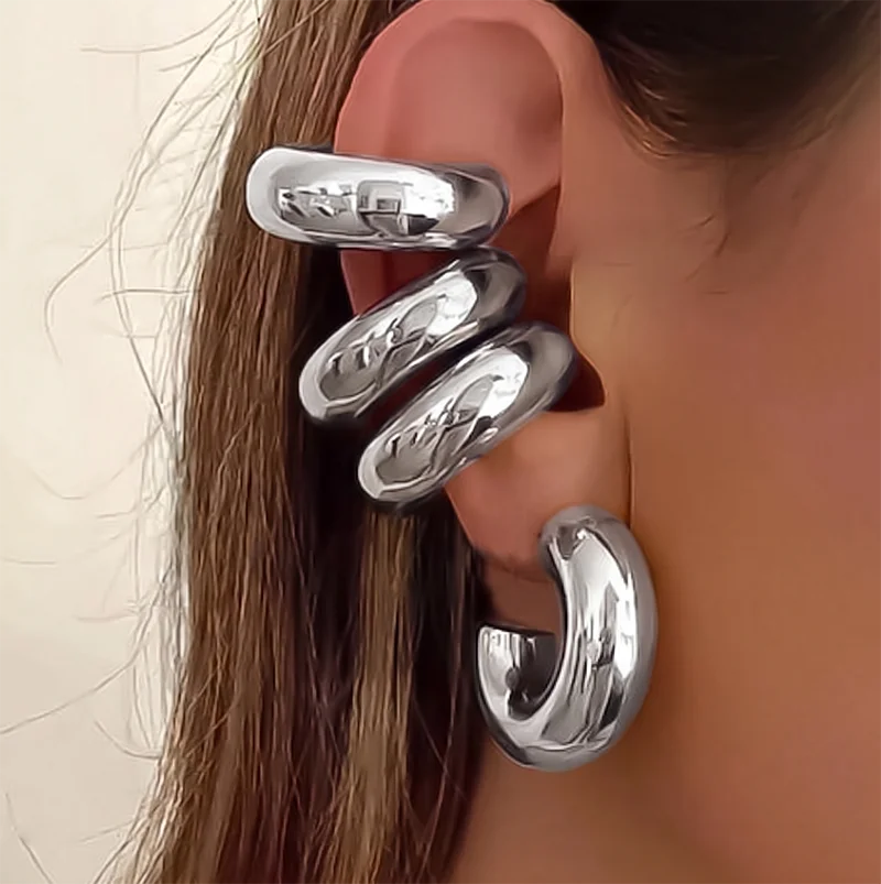 CUFF ME EARRING SET