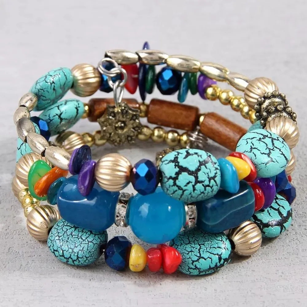 WRAP ME BEADED BRACELET