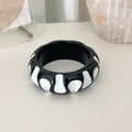 YIN N YANG RESIN BANGLE