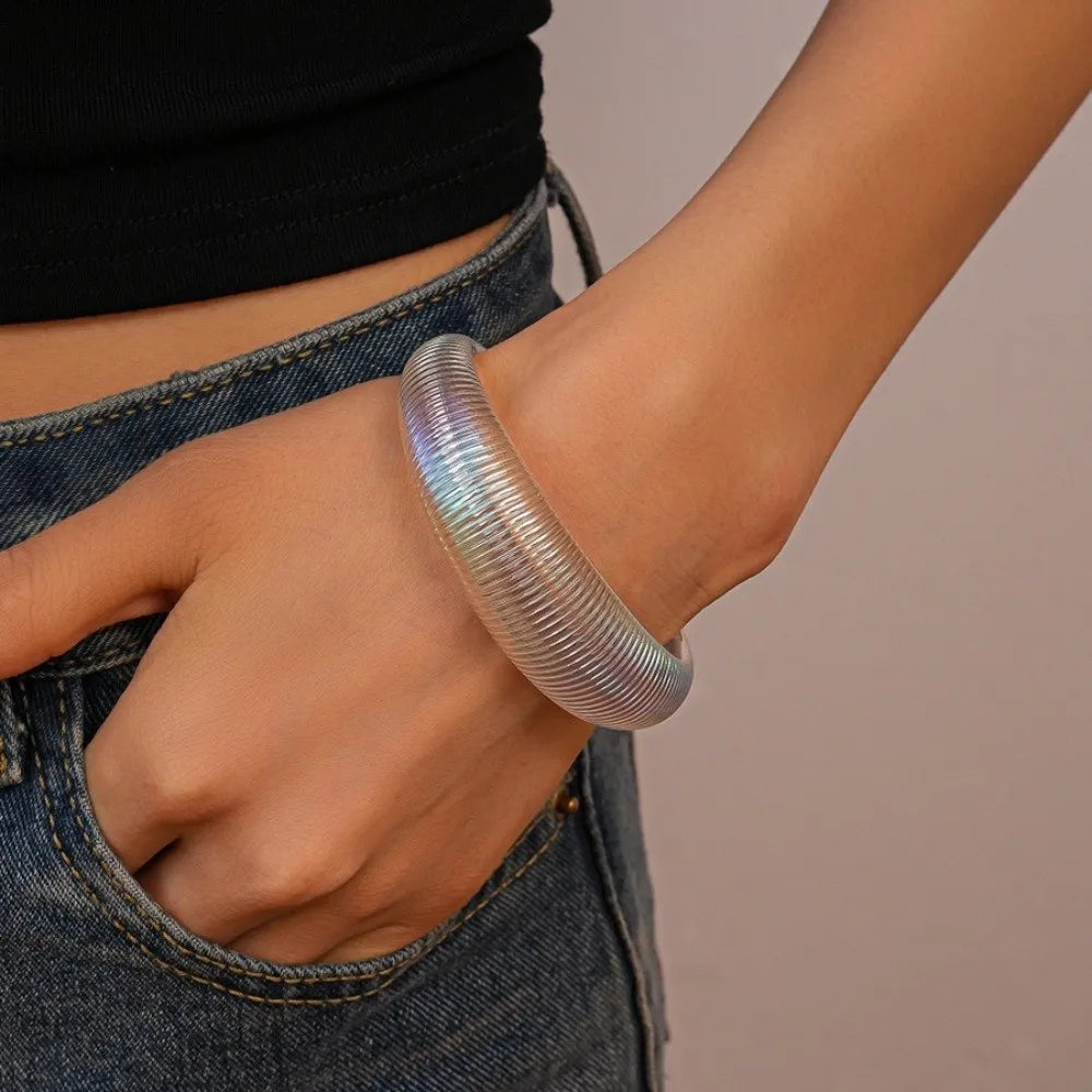 TRANSPARENT RESIN BRACELET