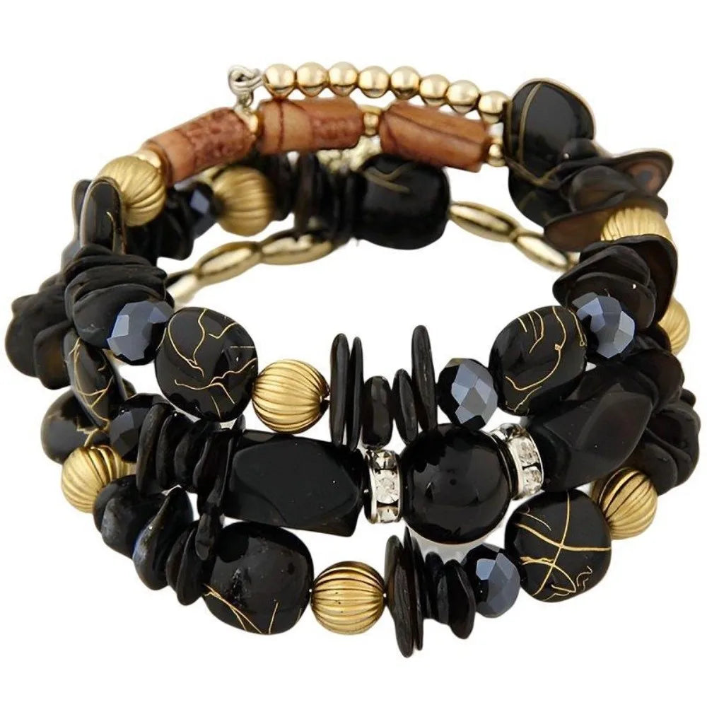 WRAP ME BEADED BRACELET