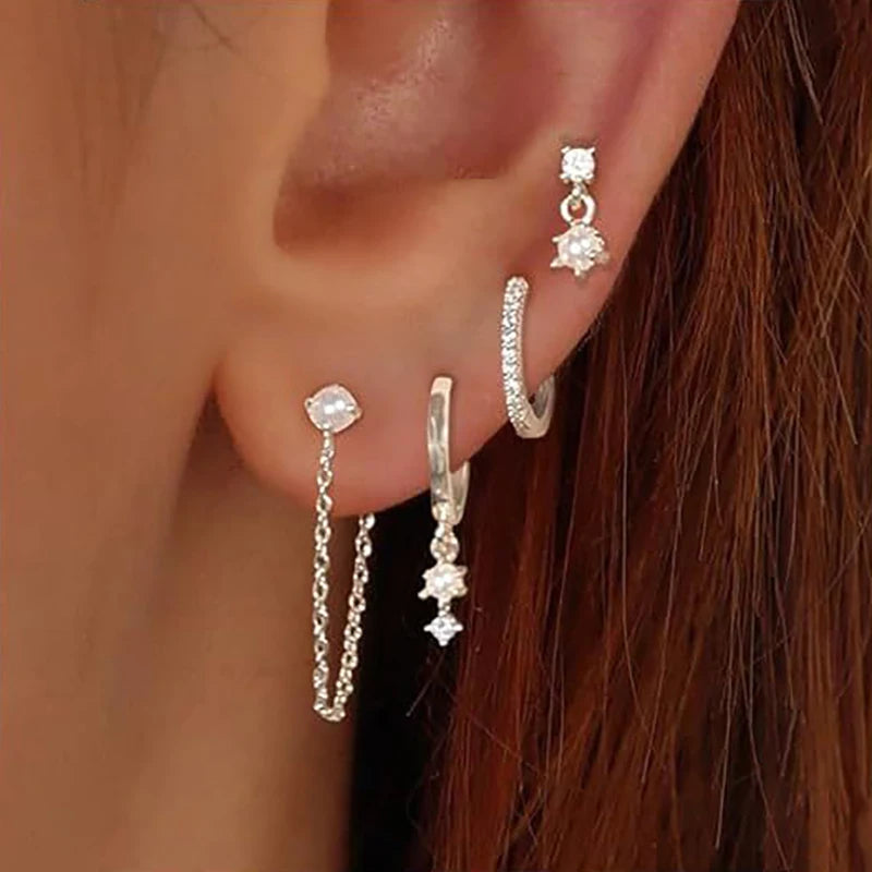 ALL 4 YOU EARRING SET (GOLD PLATED)