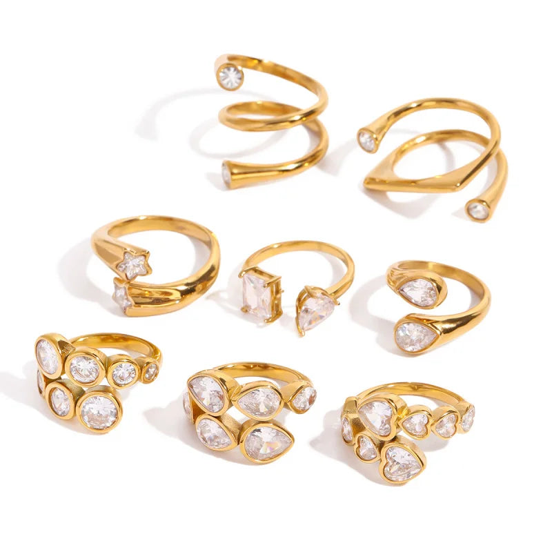 LUCKY LOVE  LAYERED RING