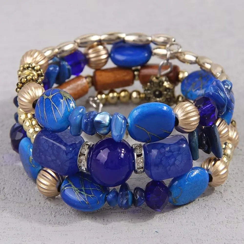 WRAP ME BEADED BRACELET