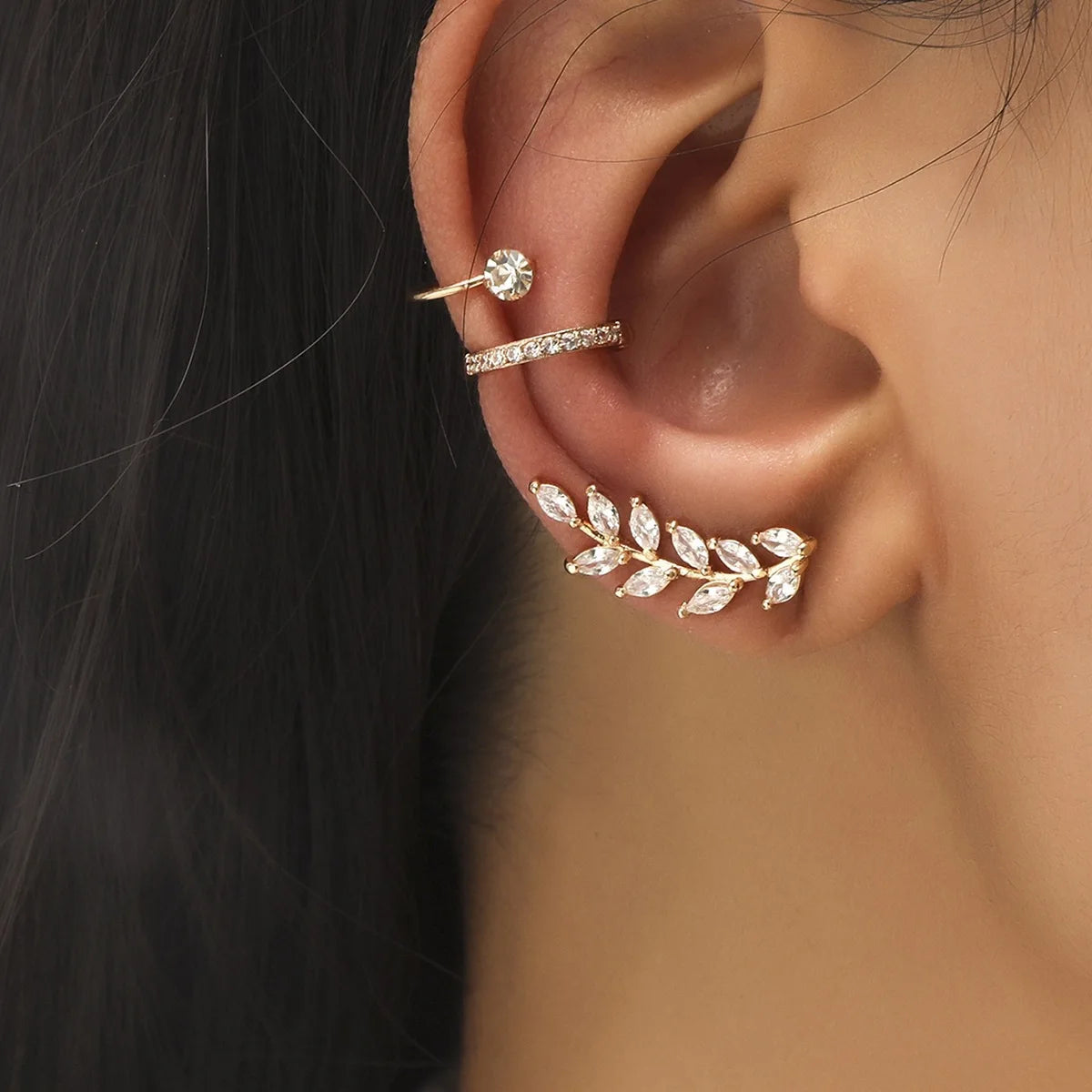 ATHENS EARRING SET (PIERCELESS)