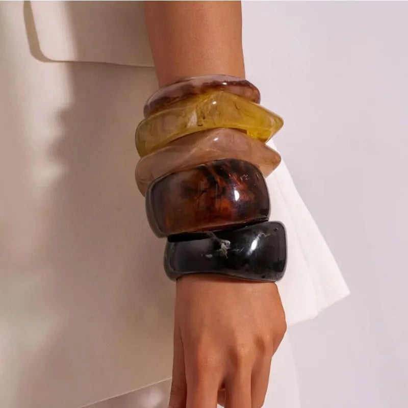 EARTH TO EARTH RESIN BANGLE
