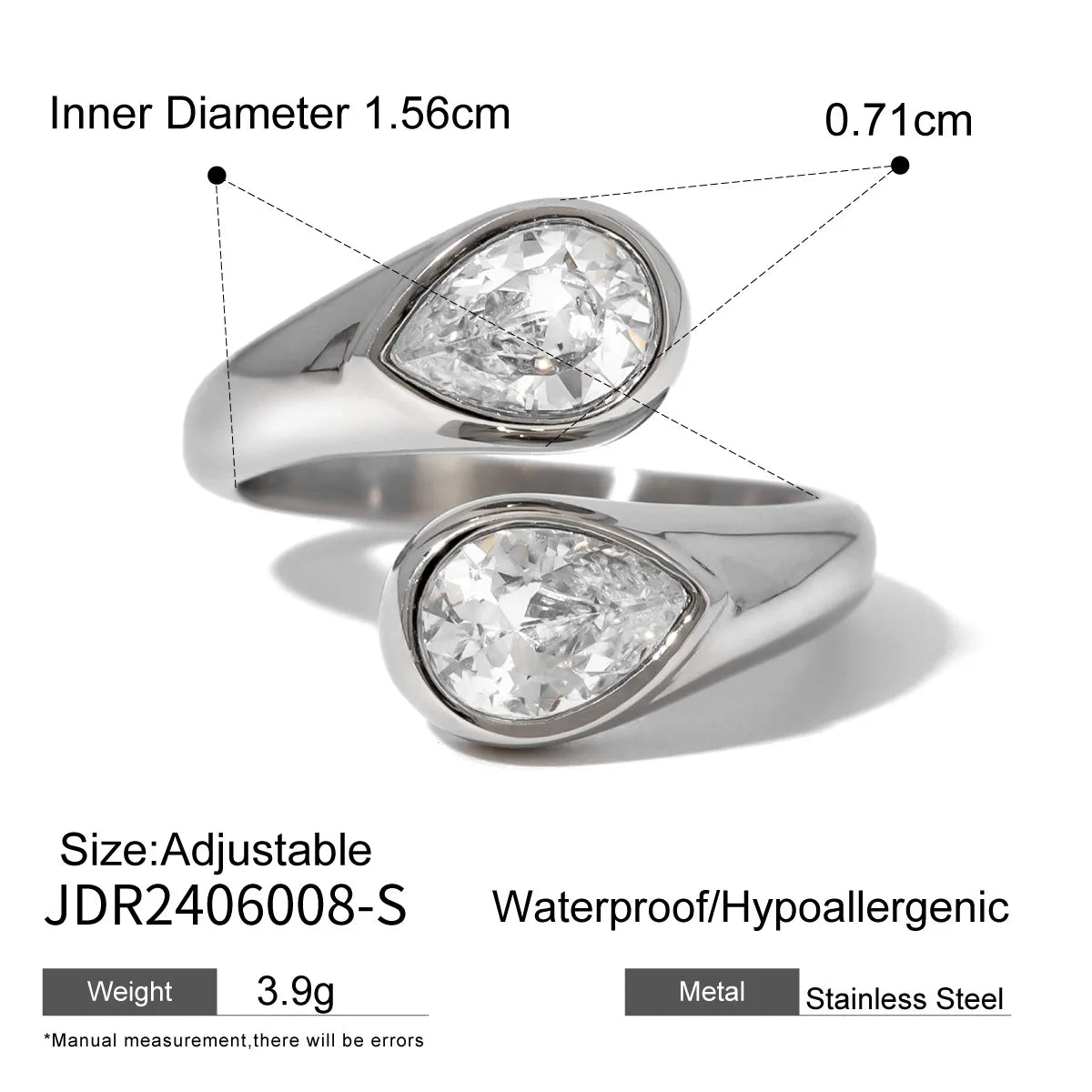 LUCKY LOVE  LAYERED RING