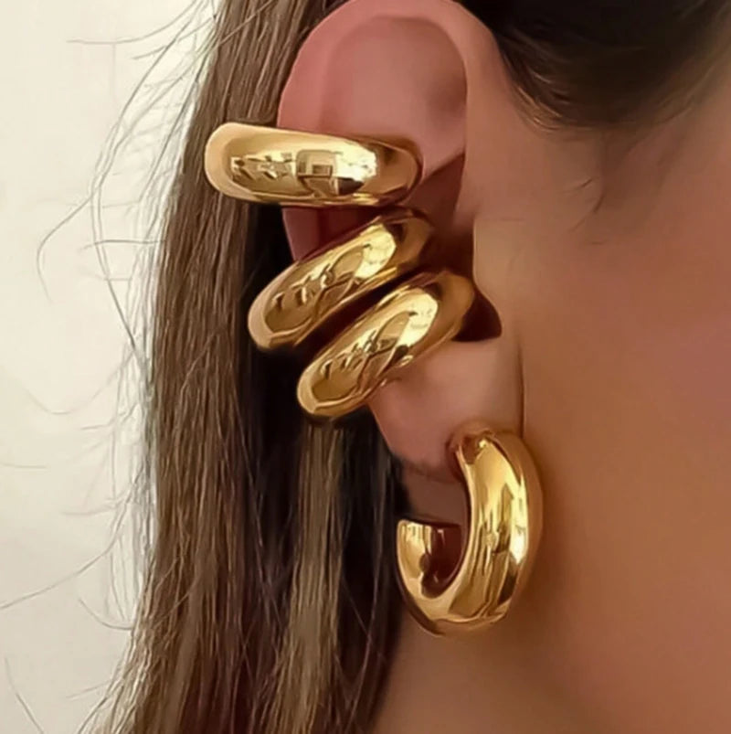 CUFF ME EARRING SET