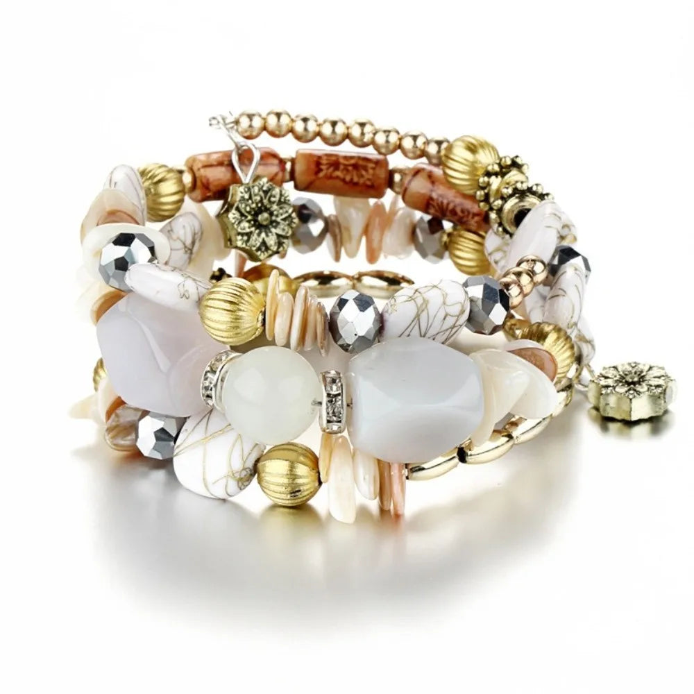 WRAP ME BEADED BRACELET