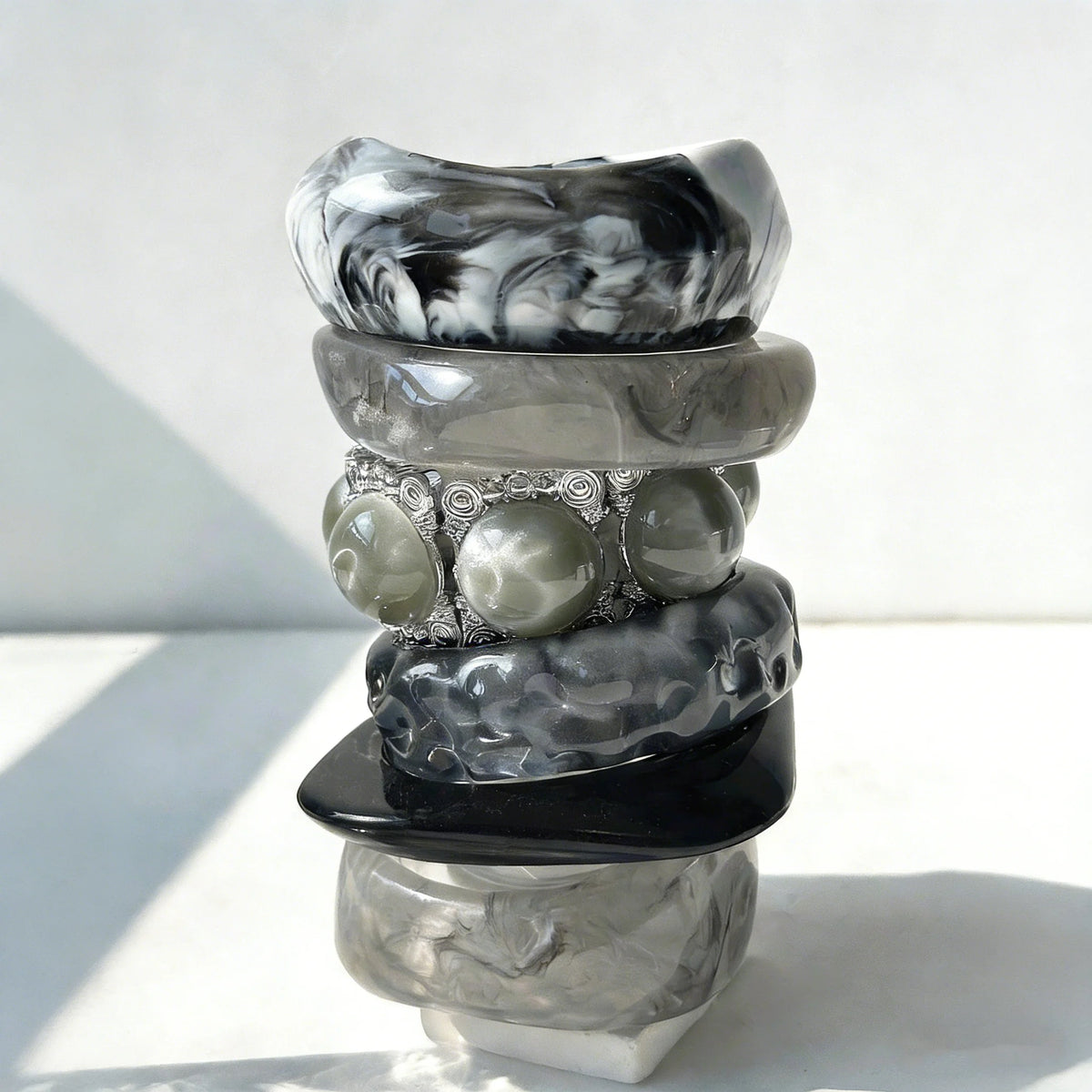 IRREGULAR RESIN BANGLE