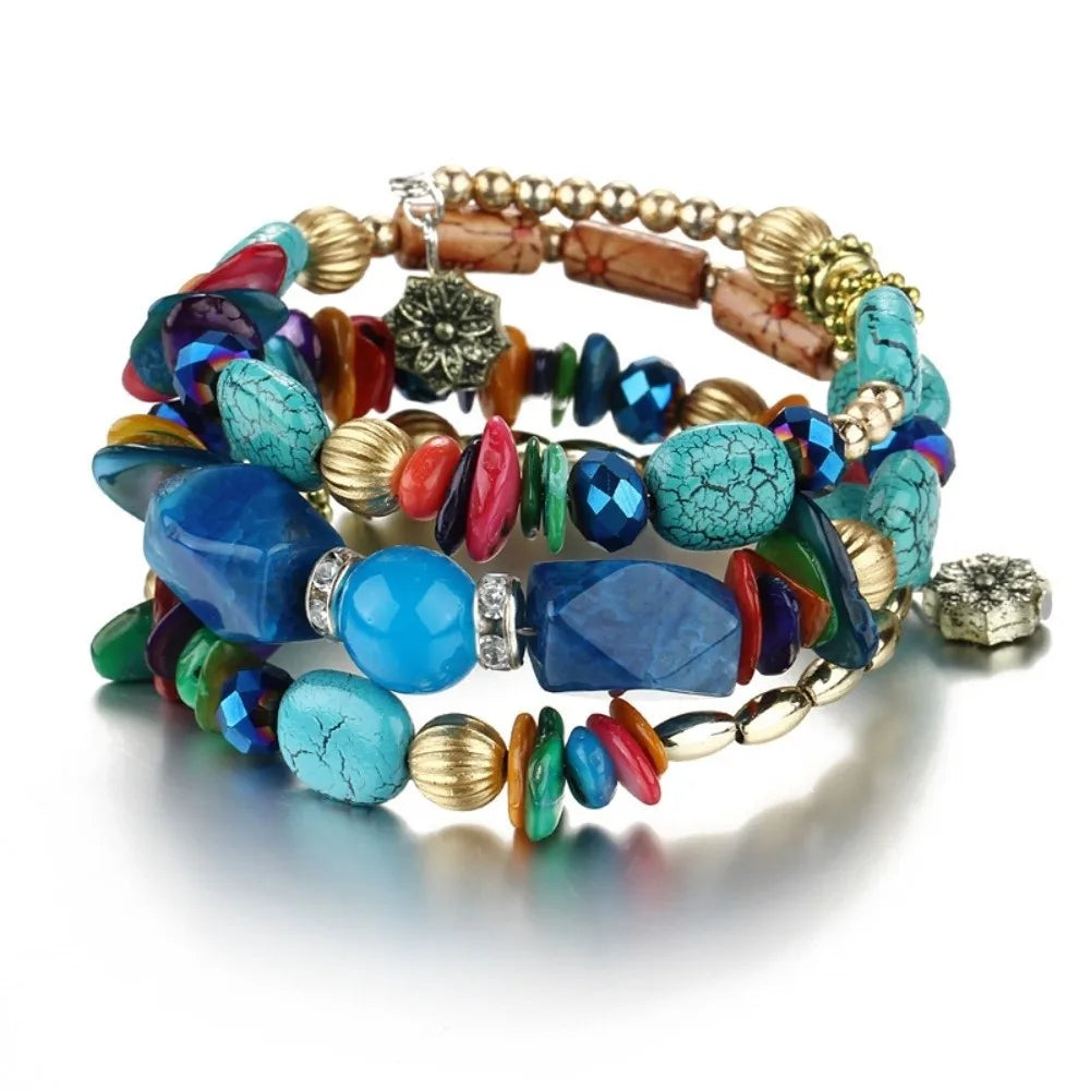 WRAP ME BEADED BRACELET