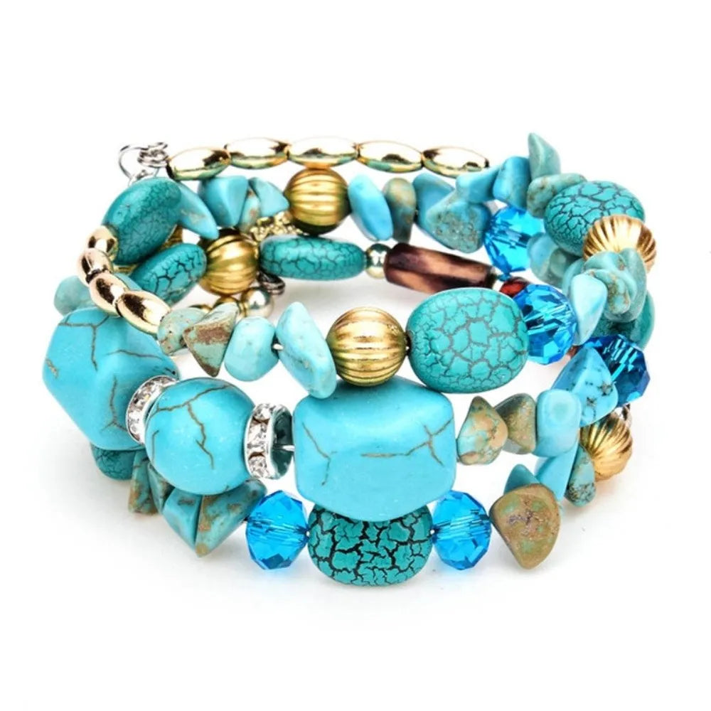 WRAP ME BEADED BRACELET