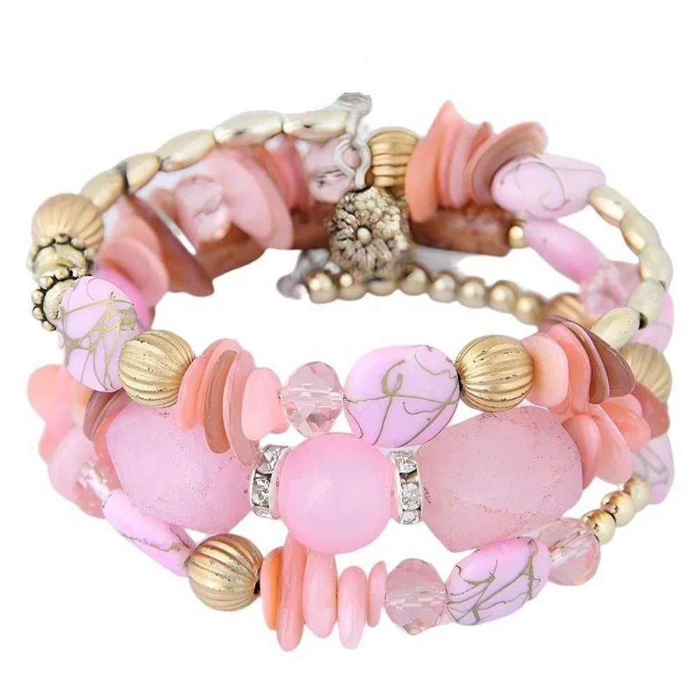 WRAP ME BEADED BRACELET
