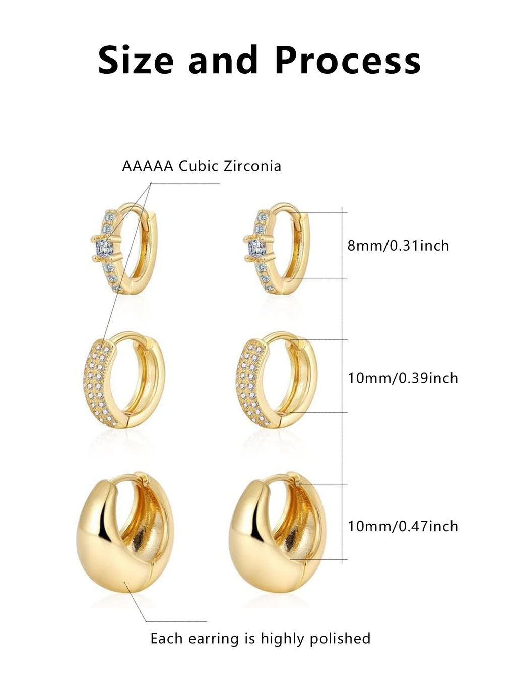 THIRD TIMES A CHARM EARRINGS