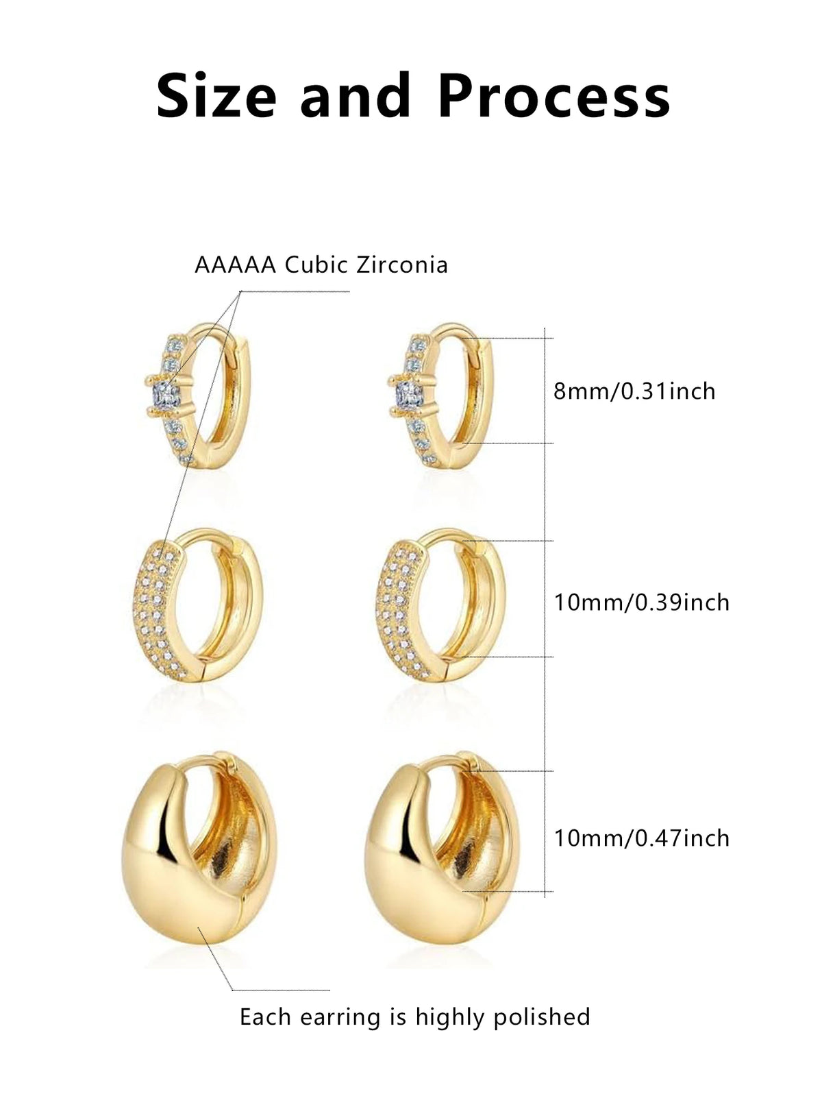 THIRD TIMES A CHARM EARRINGS