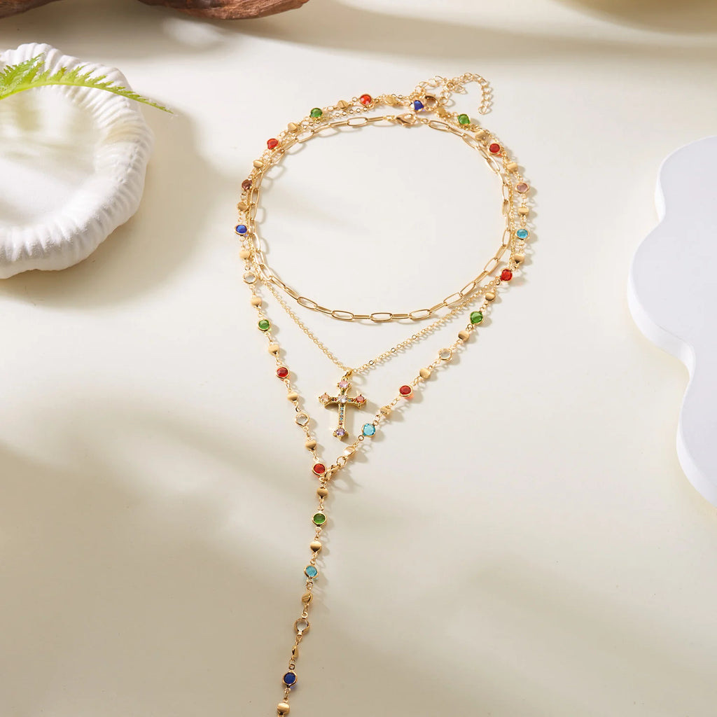 COLOR MY LIFE LAYERED NECKLACE