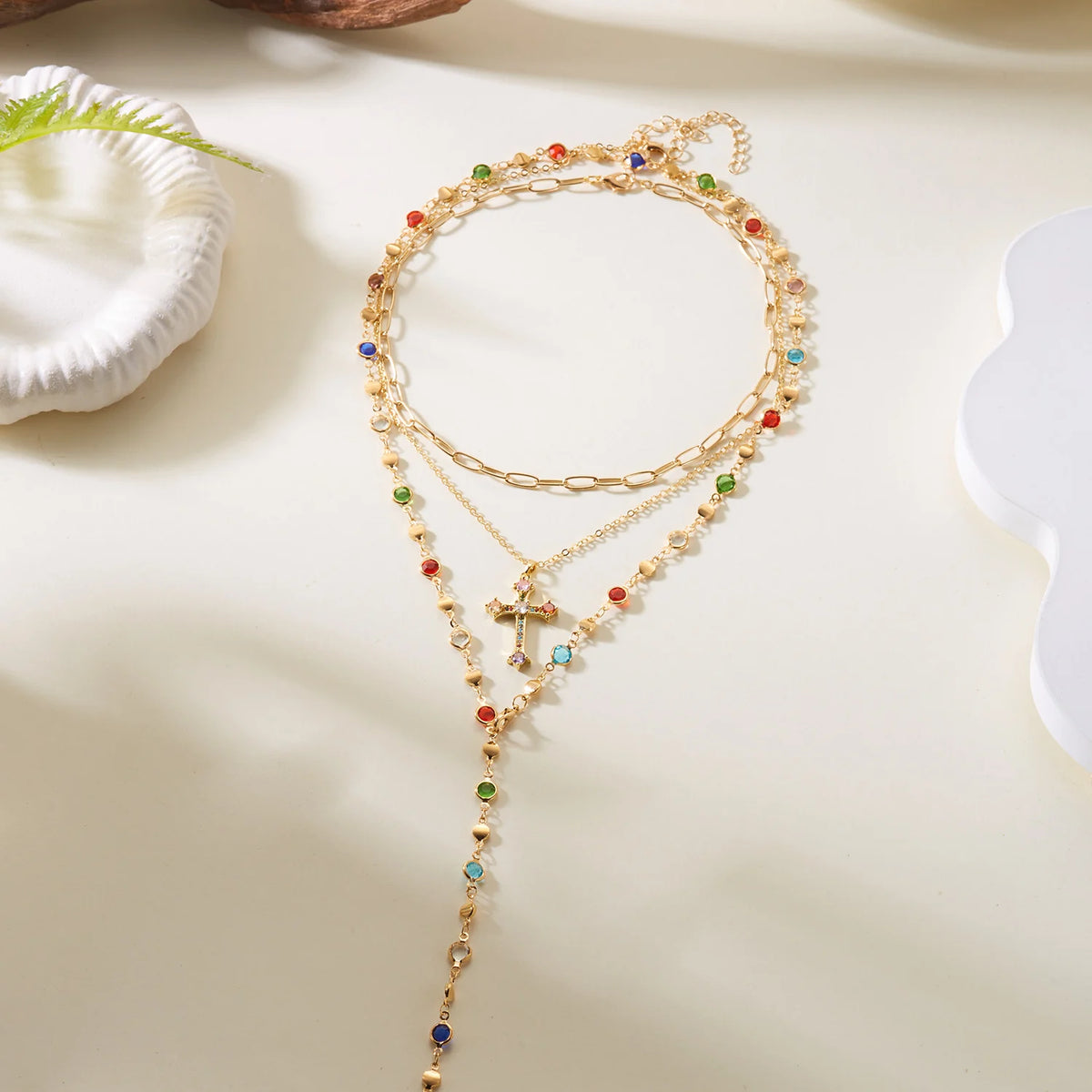 COLOR MY LIFE LAYERED NECKLACE