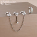 DOUBLE UP CHAIN EARRINGS