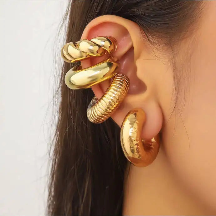 CUFF ME EARRING SET