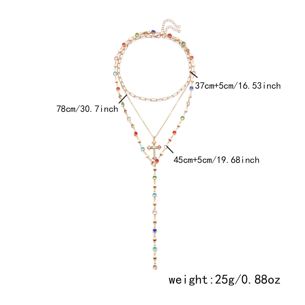 COLOR MY LIFE LAYERED NECKLACE