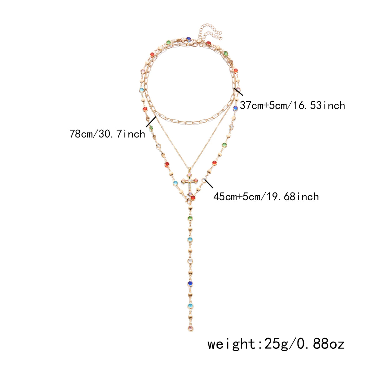COLOR MY LIFE LAYERED NECKLACE