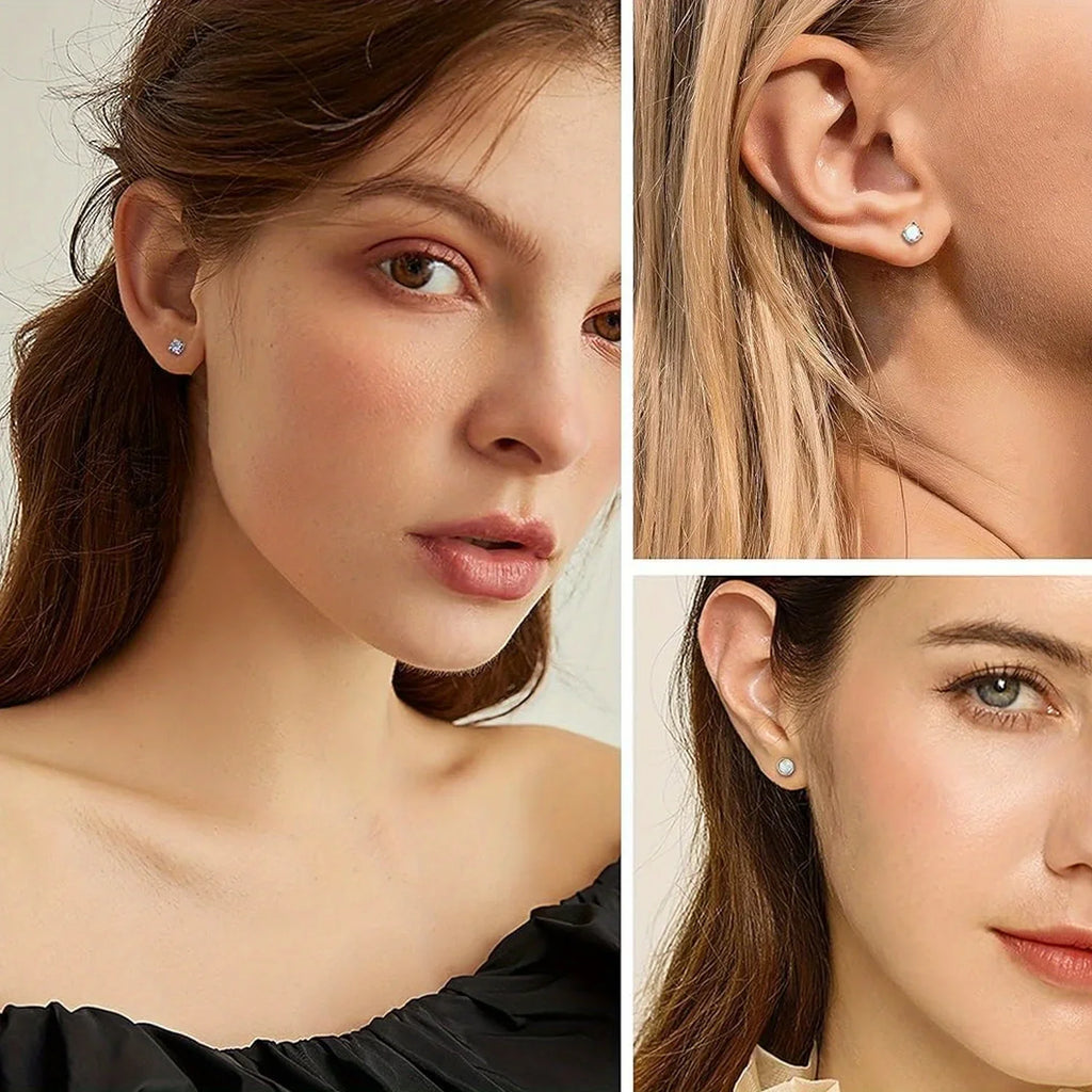 DISPOSABLE EAR PIERCING KIT WITH BUILT IN PIERCING GRADE EARRING