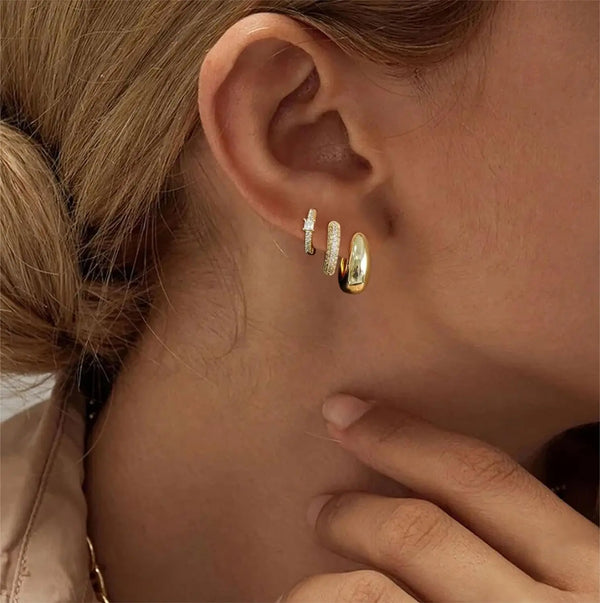 THIRD TIMES A CHARM EARRINGS
