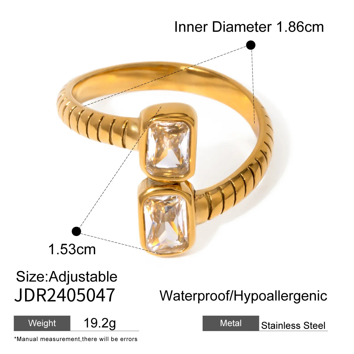 LUCKY LOVE  LAYERED RING