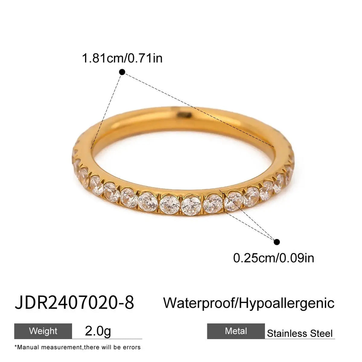 LUCKY LOVE  LAYERED RING