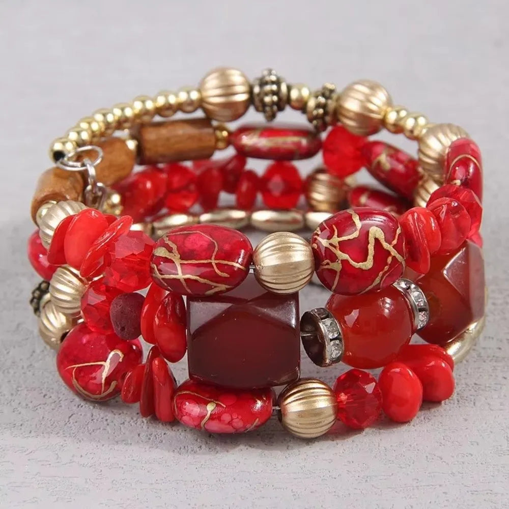 WRAP ME BEADED BRACELET
