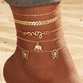 THE  DAINTY LAYERED ANKLETS