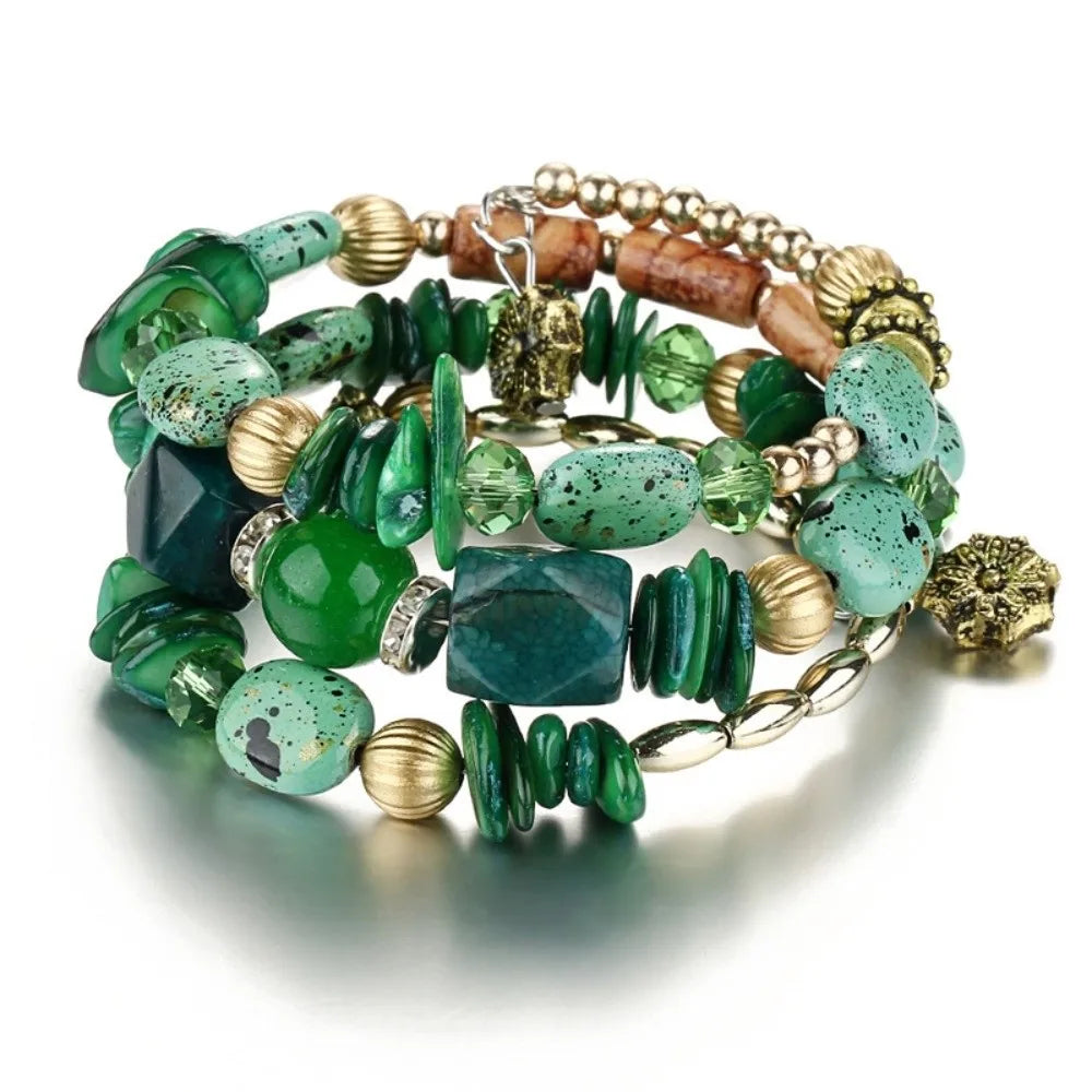 WRAP ME BEADED BRACELET