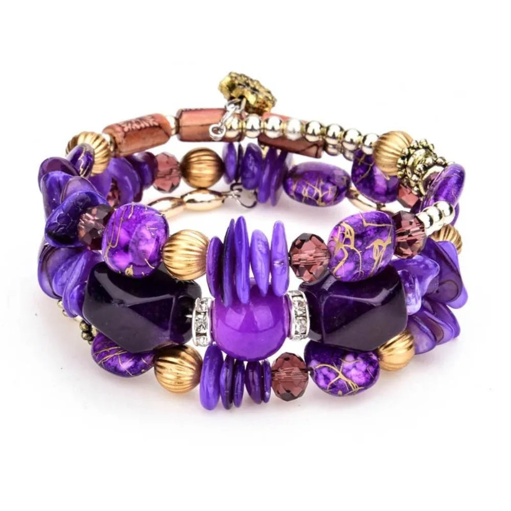 WRAP ME BEADED BRACELET
