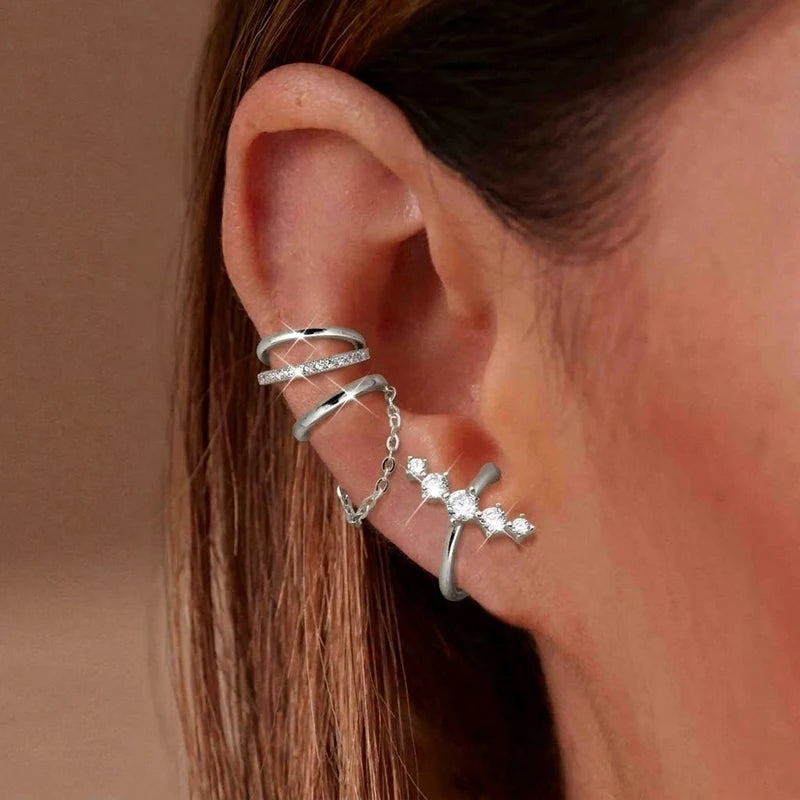 CUFF ME EARRING SET